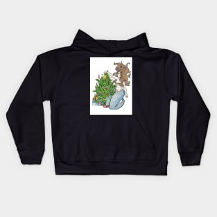 Kelp Decorating Kids Hoodie